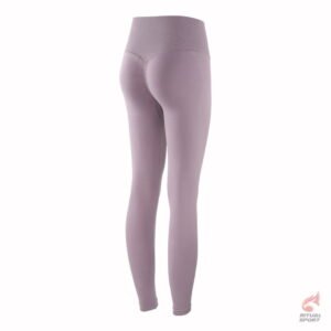 Leggins deportivas de colores lila claro