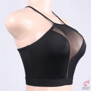 Modelo 2 - Tank Top Sexy Hot con Abertura Transparencia