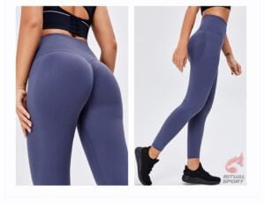 Leggins deportivas de colores lila