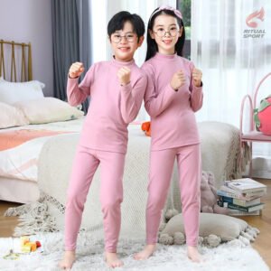 Conjunto Térmico Rosa para niños y niñas