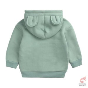 Sudadera cálida con Capucha de Orejitas para niños y niñas