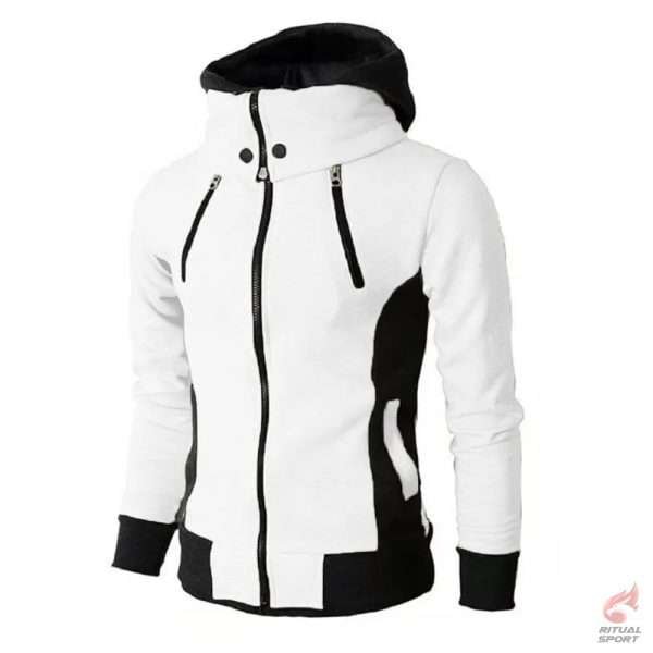 Chaqueta Deportiva con Cuello de Bufanda para Hombre