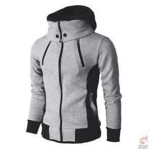 Chaqueta Deportiva con Cuello de Bufanda para Hombre